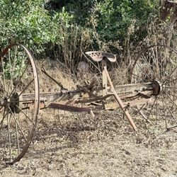 Antique Hay Rake