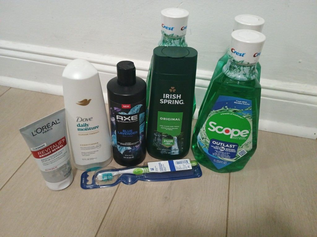 $2 or $3  ea Mouth Wash/Body Wash/ Hair Conditioner/Face Cleanser
