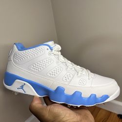 Air Jordan 9 Low Golf Shoes “University Blue White” FJ5934-101 Size 9M