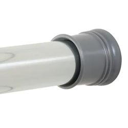27 in. to 40 in. Aluminum Adjustable Tension Stall Shower Rod