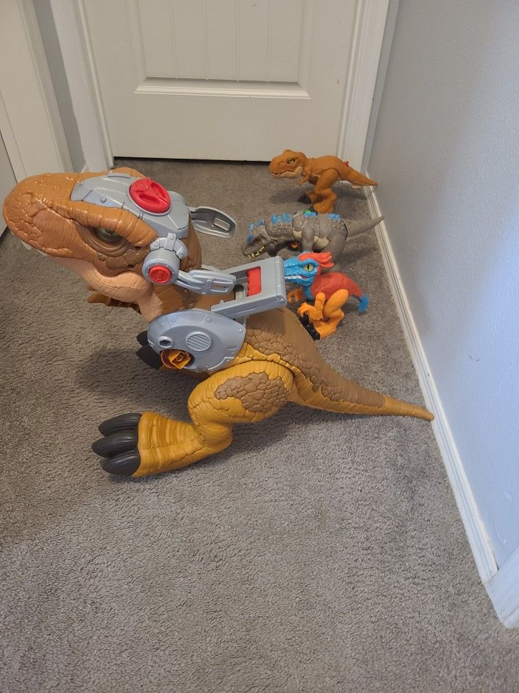 Dinosaurs And Trucks