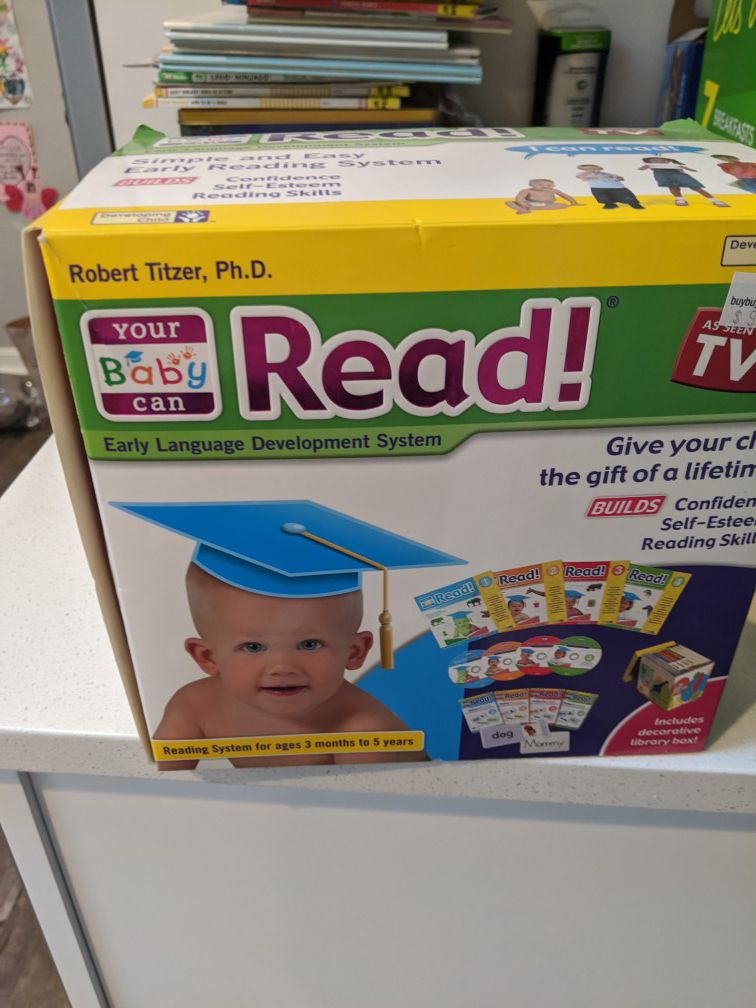 Your baby can read $45
