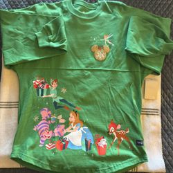 Disneyland Green Holiday Spirit Jersey 