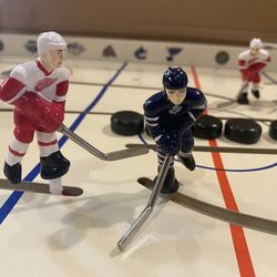 Stiga Rod Hockey Game Red Wings vs Maple Leafs