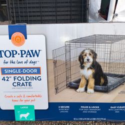 Folding Dog Crate 