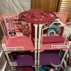 Assembled Barbie House
