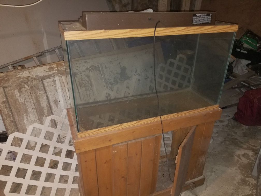 Aquarium with Stand about 50 gallons