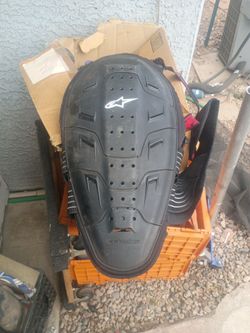 Alpine stars Black Bionic Back Protector