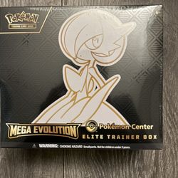 Pokemon Center ETB Mega Evolution Gardevoir
