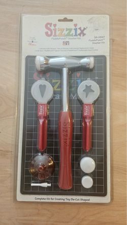 Sizzix Starter Kit NEW IN BOX - Hammer, Mat, Dies ETC