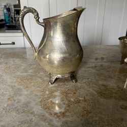 Silver Plated Pitcher 