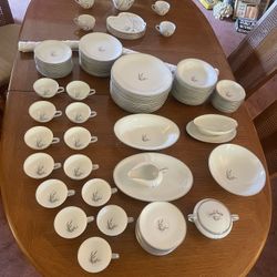 Noritake Sanford 5860 Pussy Willow Pattern 90pcs set