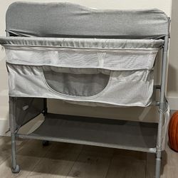Portable Changing Table with Wheels