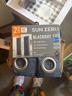 Blackout curtains