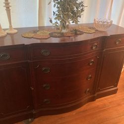 Antique Mahogany Buffet 