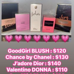 Women’s Perfumes & Men’s Colognes 