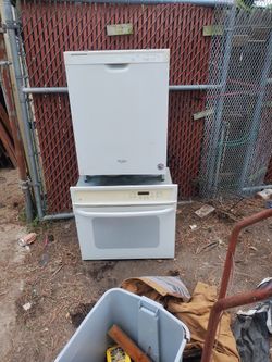 Dishwasher An Top Cook Oven