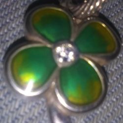 925 4 Leaf Clover.925 Pendant
