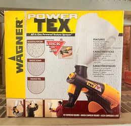 Used Wagner Power Tex All In One Powered Texture Sprayer
