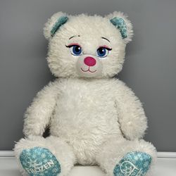 Build A Bear Workshop Frozen Plush Elsa Bear Stuffed  Animal BAB