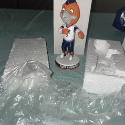 New RARE OHL CHL Flint Firebirds Hot Wing Mascot 6.5” Tall Bobblehead Vhtf