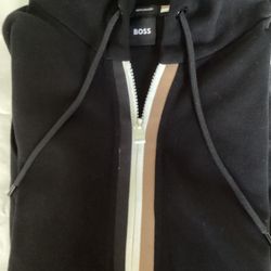 Hugo Boss Mens Zip Up Jacket Size M