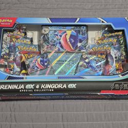 Greninja & Kingdra Ex Special Collection Box