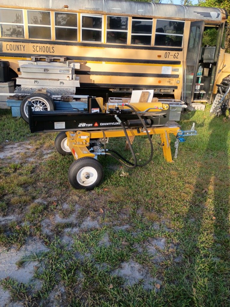 County Line 28 Ton Wood Splitter