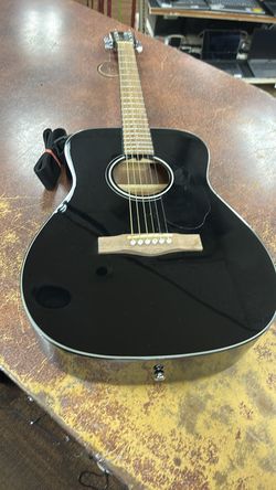 Fender concert acoustic guitar