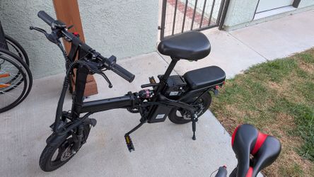 E bike folding
