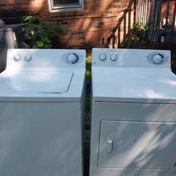GE Washer And Dryer Matching Set 