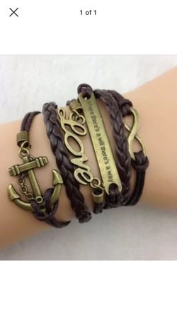 Leather bracelet