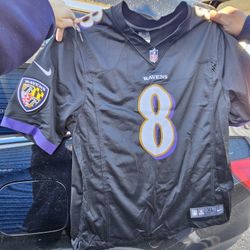 NFL Pro Line LAMAR JACKSON #8 Ravens Jersey Mens Xl. Make Offer