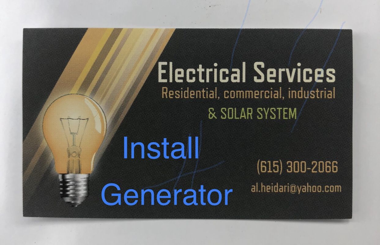 Electrical.