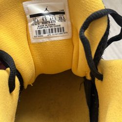 Jordan Jump man Pro Black University Gold- Men’s Size 10.5- (contact info removed)70