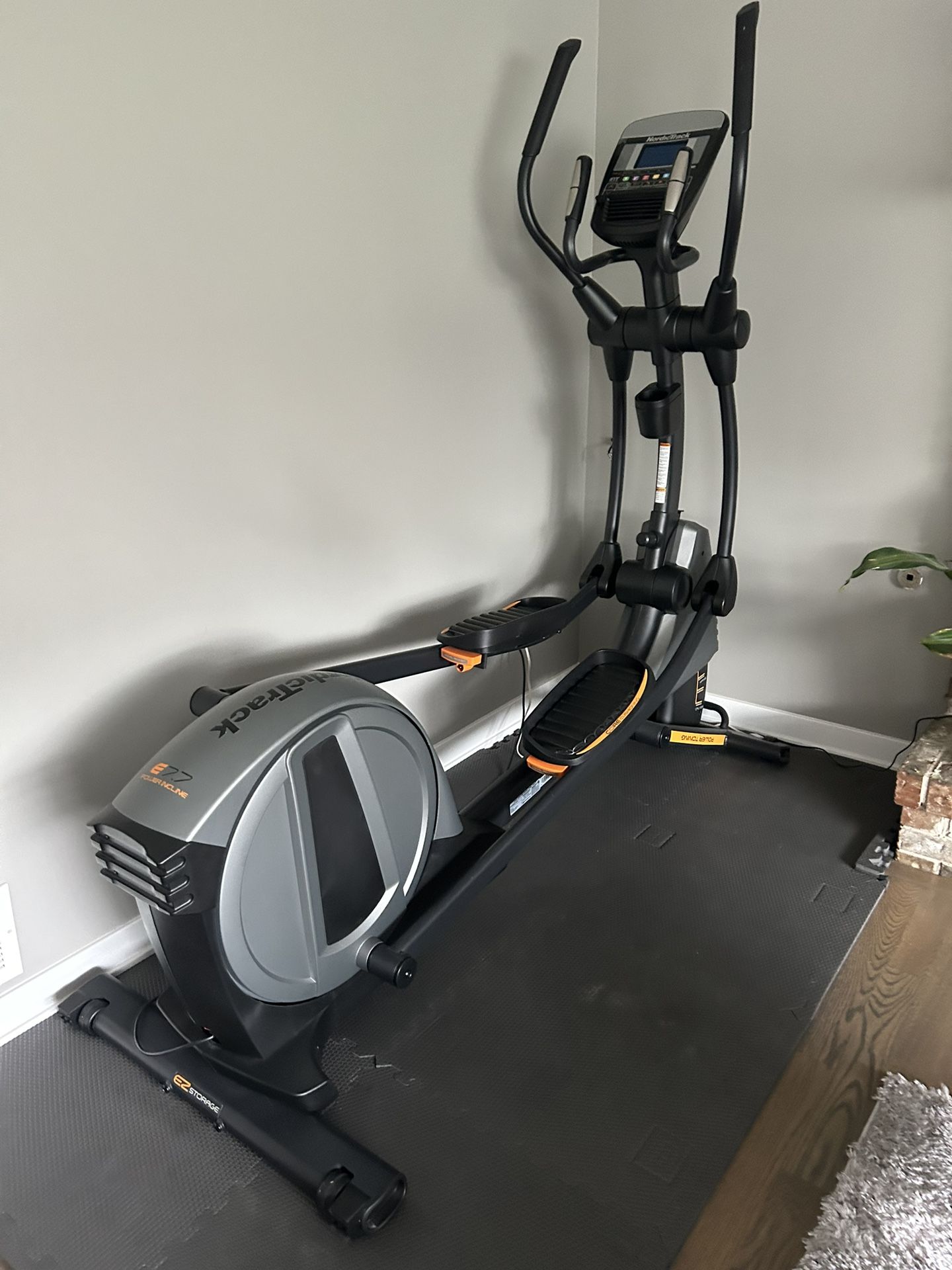 NordicTracker Power Incline elliptical machine.