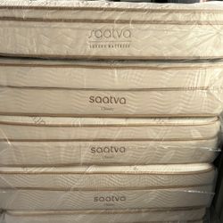 Luxury Saatva & Tempur-Pedic Mattresses – 50-80% Off!     •    Brand New, Minor Blemishes (Nothing That Affects Comfort)     •    King, Queen, Full, T