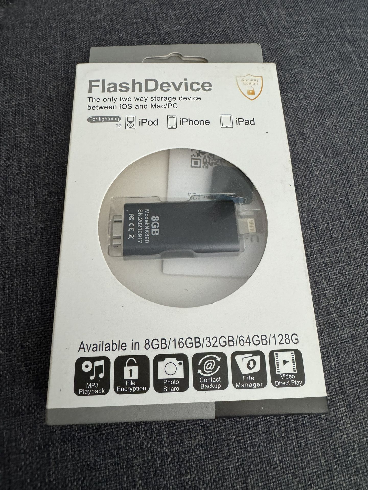 8GB USB Flash Drive Disk Storage Memory Stick For iPhone iPad PC