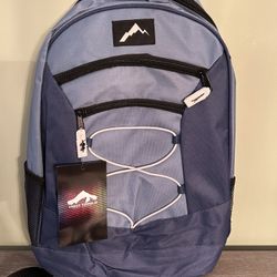 Blue Backpack. Brand New With Tags On. 