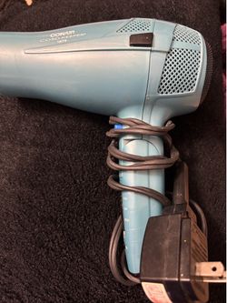 Conair 1875W Cord-Keeper Hair Dryer - Teal - long Cord