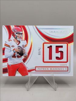 2024 Immaculate Patrick Mahomes Patch /88