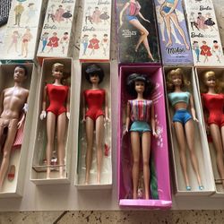 Rare vintage Barbie Barbies dolls doll collection American Girl Ken Midge 1960s toys