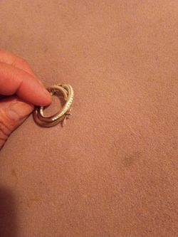 Hoop earrings silver