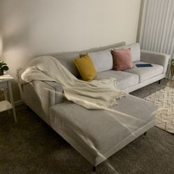 Sofa With Chaise Couch 