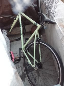 Light green fixie