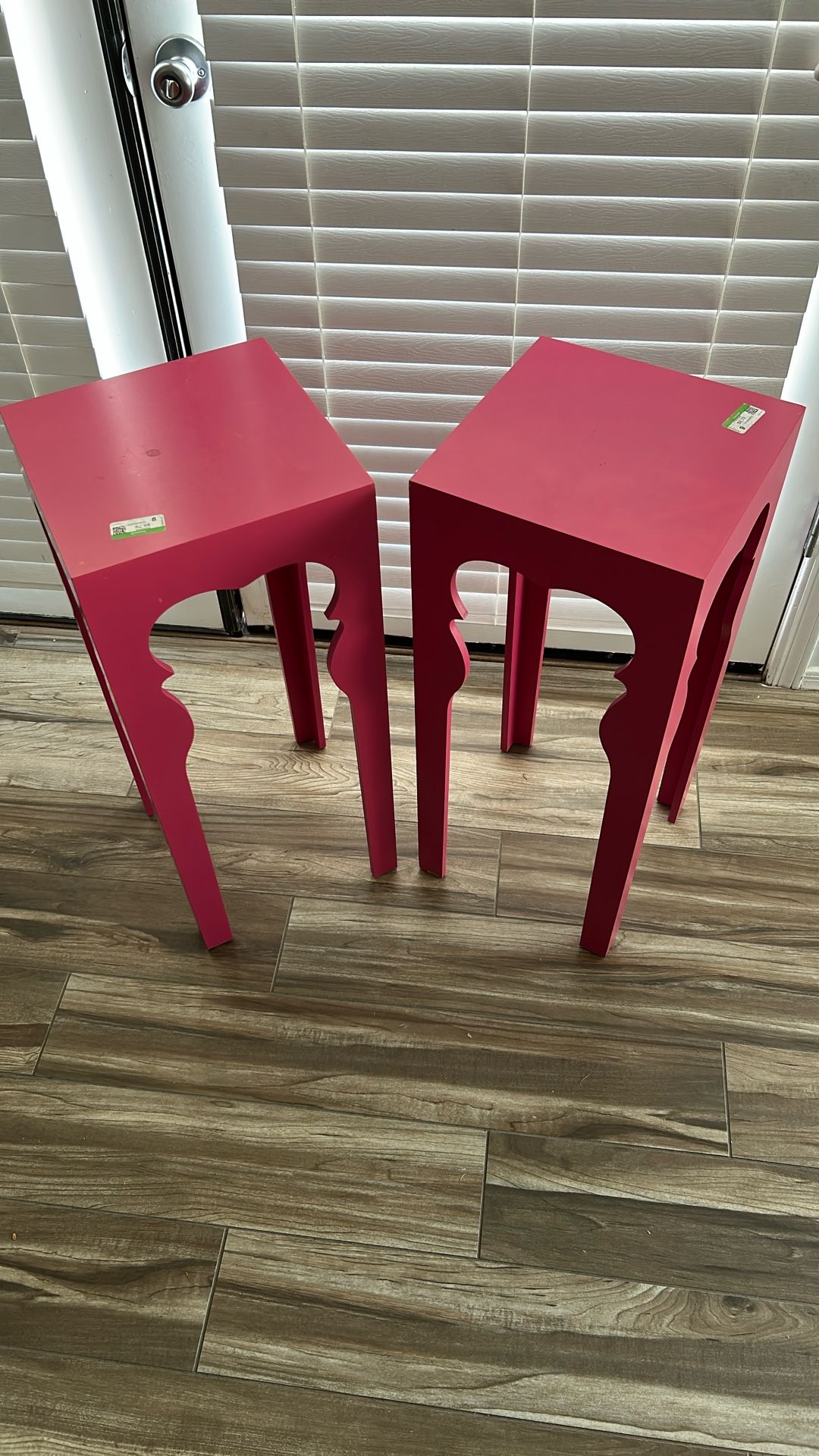 Pink Tables