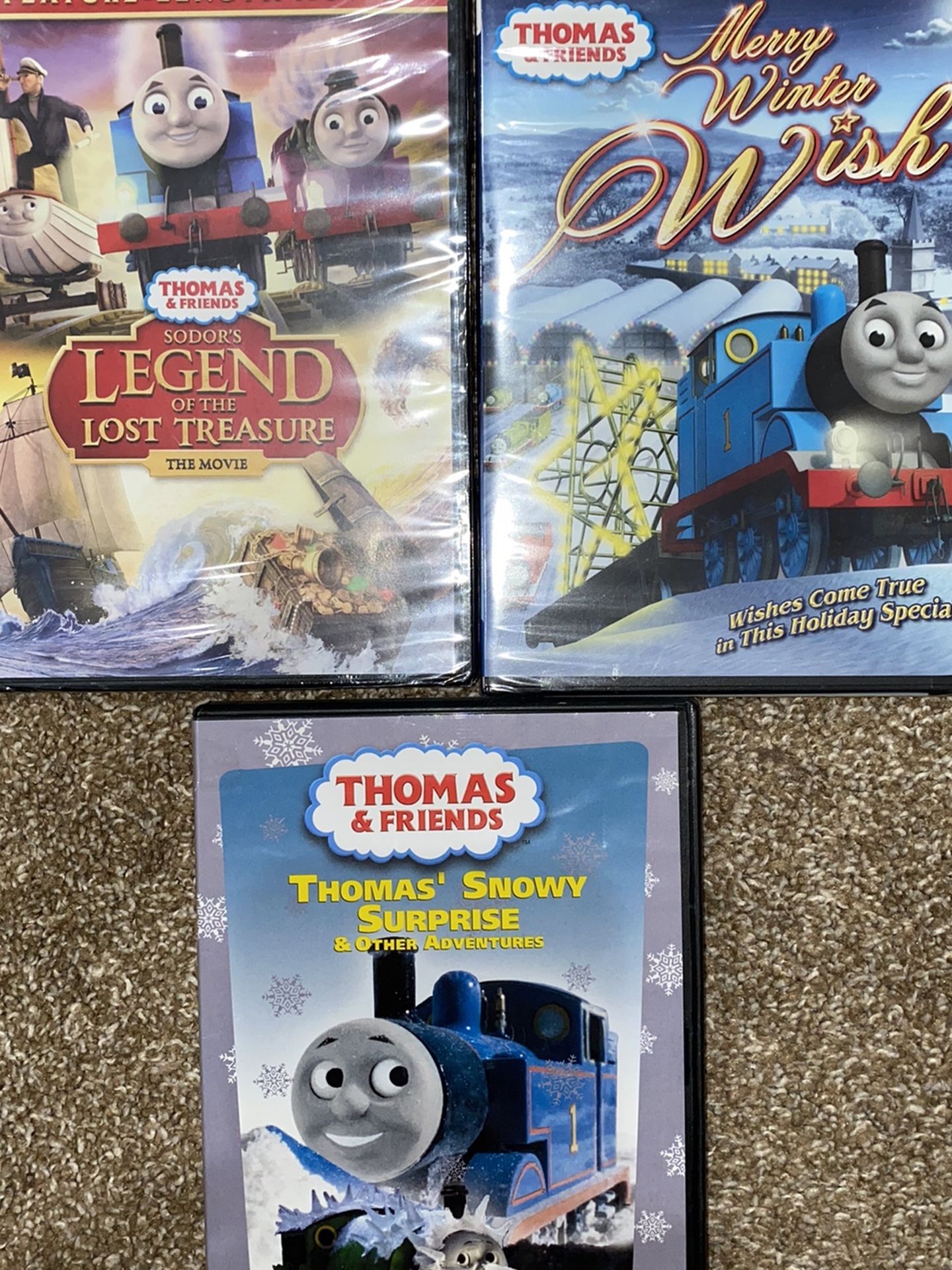 Thomas and Friends DVDs (3) - Group 8