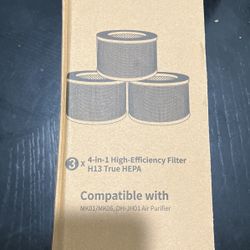 4-in-1 High Efficiency Filter H13 True HEPA