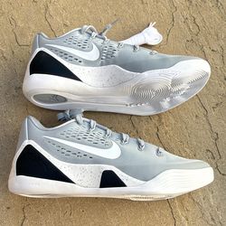 New Nike Kobe 9 Elite Low EM Protro Wolf Grey Basketball Shoes Men’s 8.5