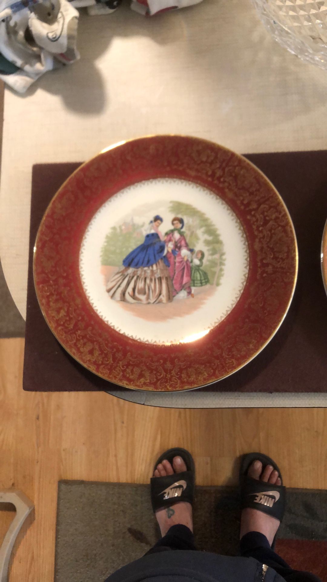 Vintage Imperial plates by Salem China Company